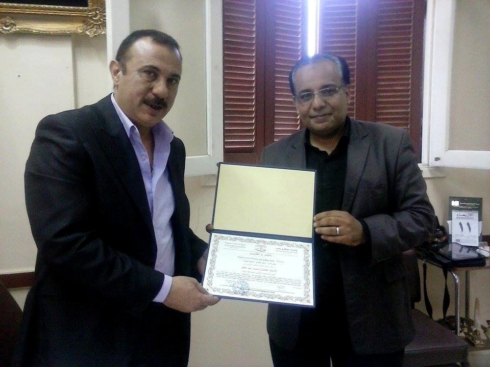 شكر وتقدير للأستاذ حسام عبد الغفار وكيل وزارة التضامن الاجتماعي بدمياط