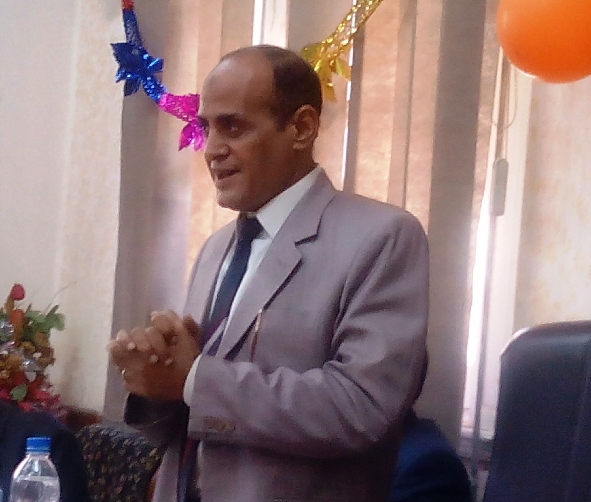 تكريم الاستاذ سعد زغلول الأمين العام لمصلحة الشهر العقاري والتوثيق